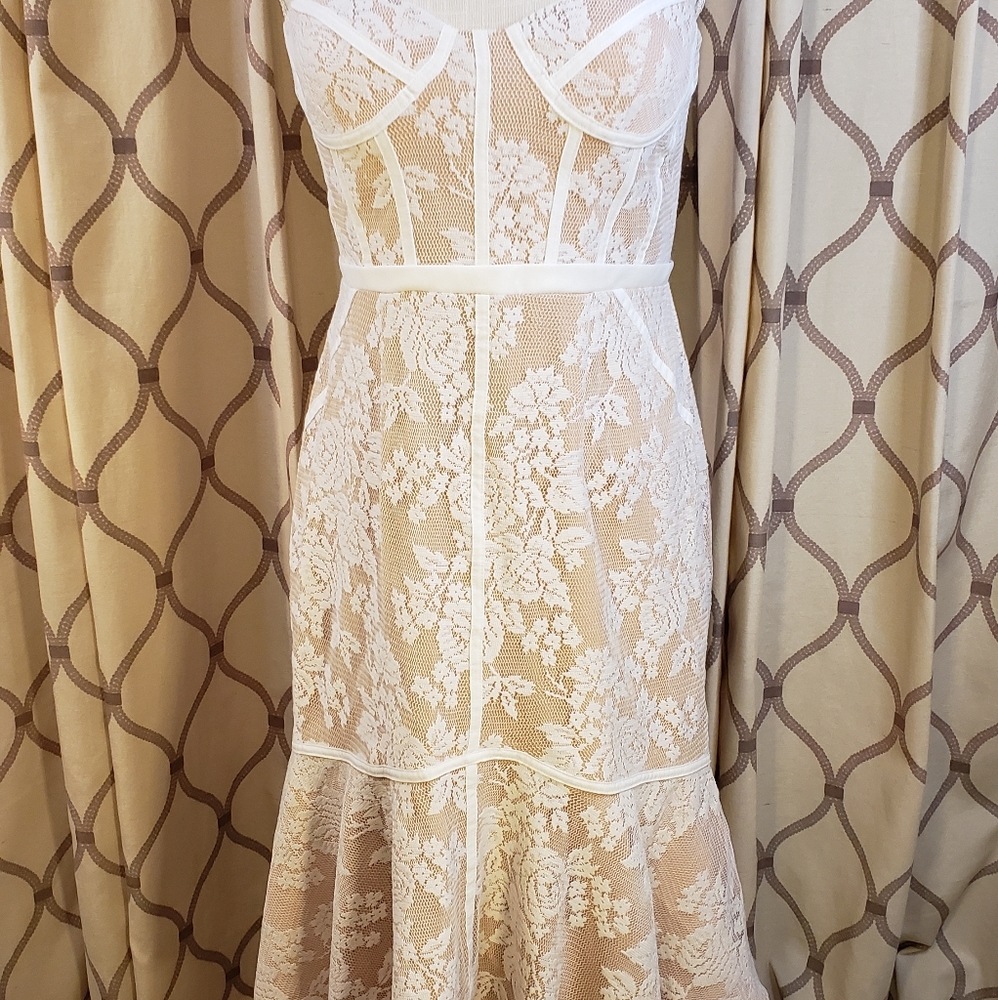 Elegant Lace Women’s Prom Dress - Picture 3 of 11